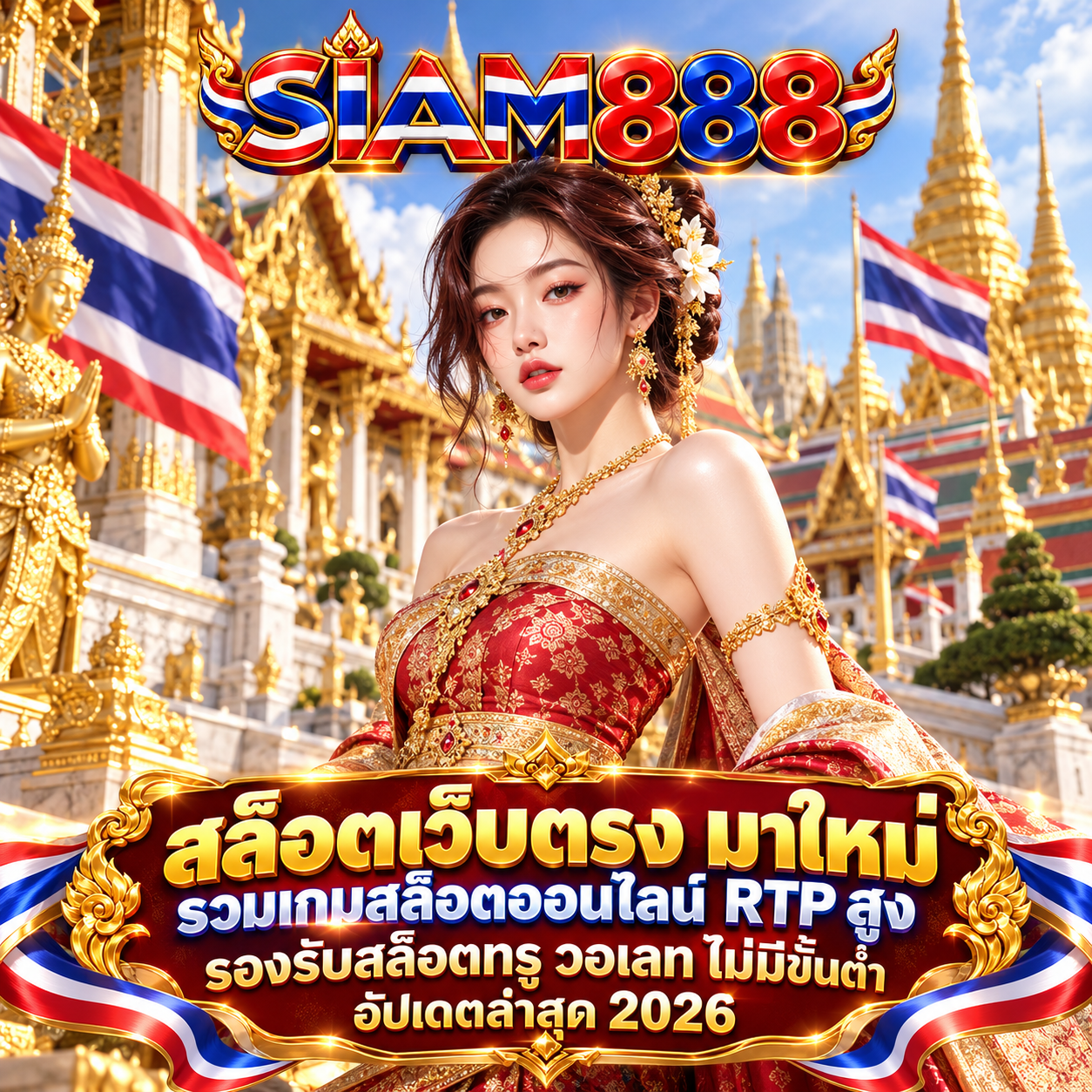 สล็อตเว็บตรง APIแท้ 100% ปี 2026 siam888